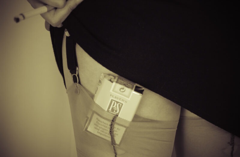 Cigarettes and stockings