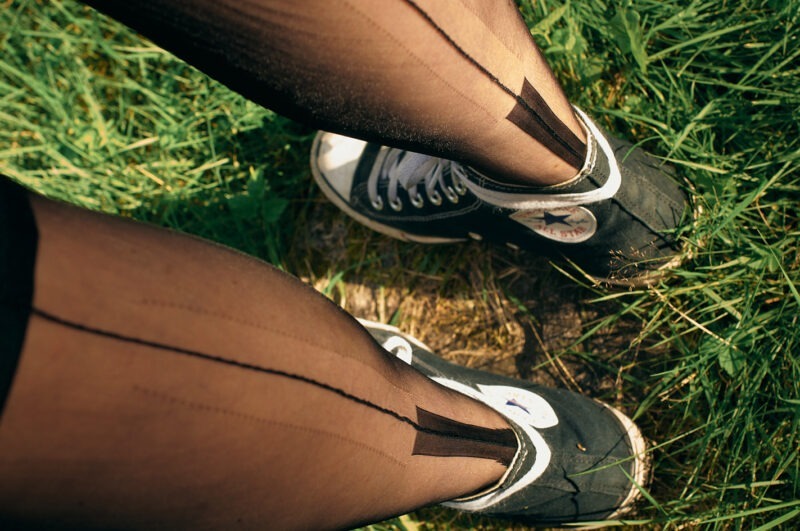 Hochferse GIO Susan Nahtstrümpfe