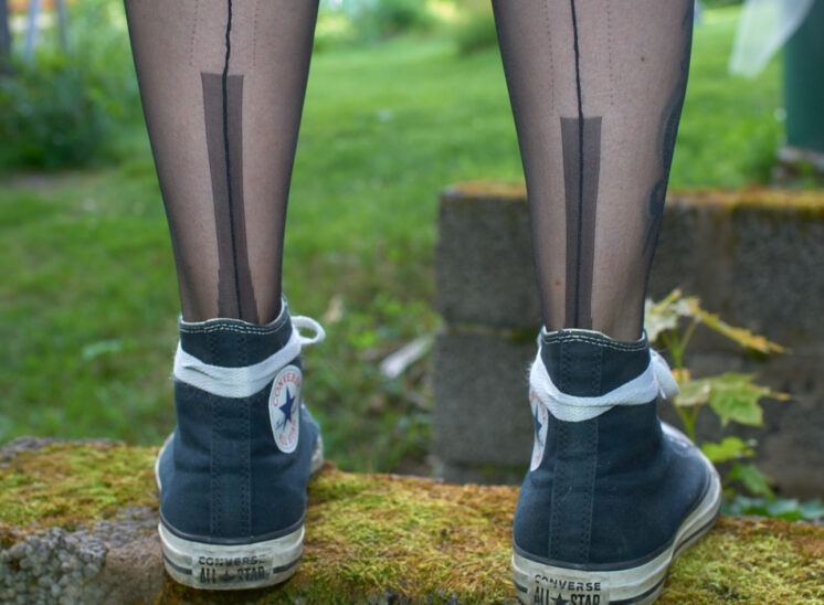 Hochferse von Nylons Gio Susan