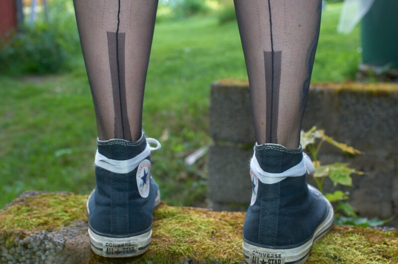 Hochferse von Nylons Gio Susan