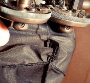 Nähen vonAG Nahtstrumpf massgeschneiderten Nahtstrümpfen