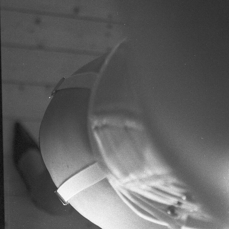 undeutliche Aufnahme von einem Tallienkorsett