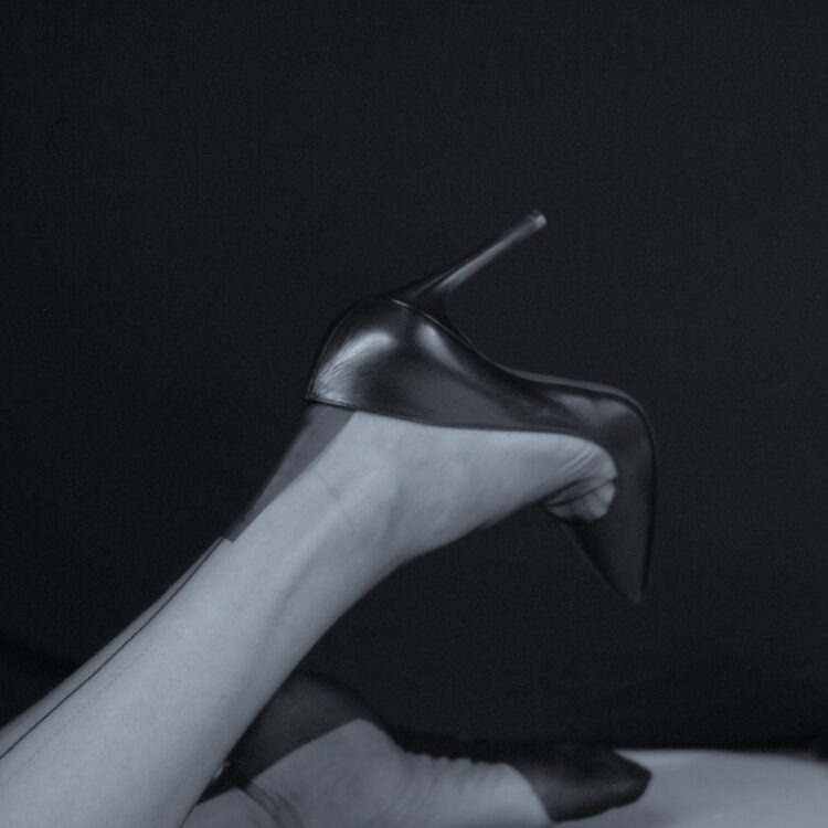 Louboutins and ff seamed nylons