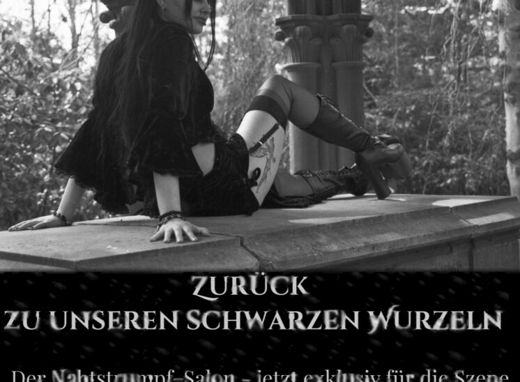 Titelbild zur Ankündigung Nahtstrumpf-Salon, ein Forum für die Gothicszene