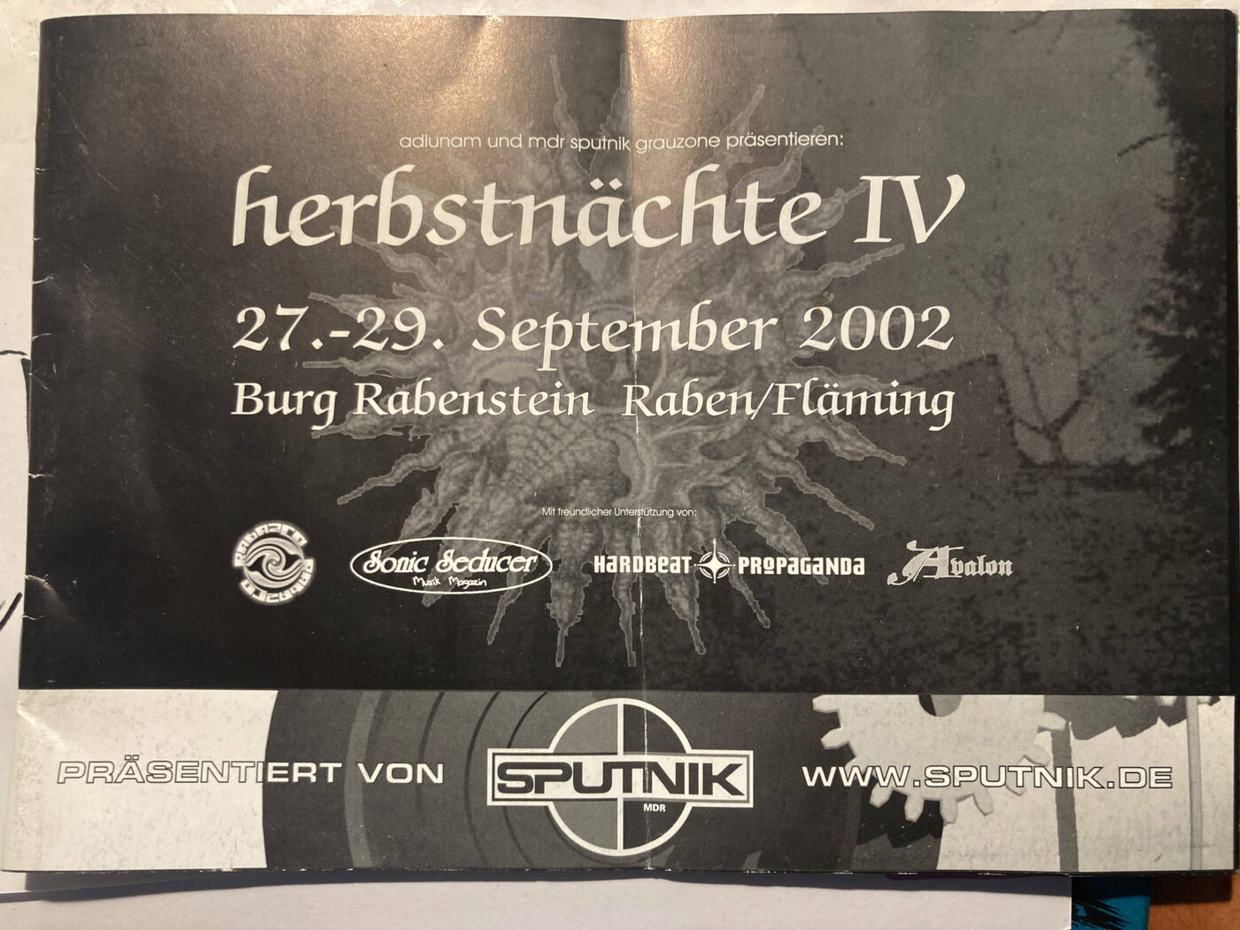 Rückblick auf Herbstnächte IV auf Burg Rabenstein im Fläming